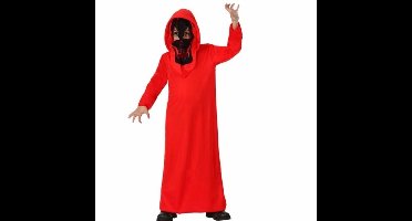 Halloween demoon kostuurm rood voor kinderen