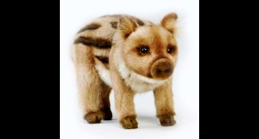 Hansa pluche wild zwijn knuffel - 23 cm - staand - dieren knuffels