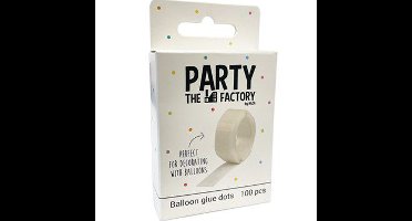 Haza Ballonplakkers - op rol - 100x stuks - ophangen zonder helium