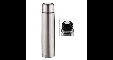 HI Thermosfles - 1 liter - 33 cm - RVS - isoleerkan - thermoskan