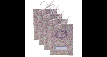 Home & Styling Geurzakjes Bloemen rozen geur - 8x - met ophanghaak