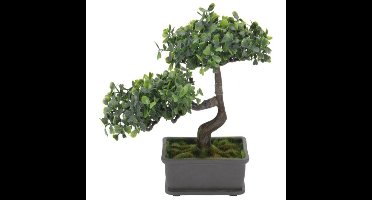 H&S Collection Kunstplant Bonsai boompje in pot - Japans - 27cm