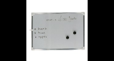 H&S Collection whiteboard - incl. marker en magneten - 25 x 35 cm