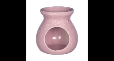 Ideas4seasons Geurbrander - amberblokjes/olie - keramiek - roze