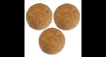 Inlegvel kokos voor hanging basket - 3x - 30 cm