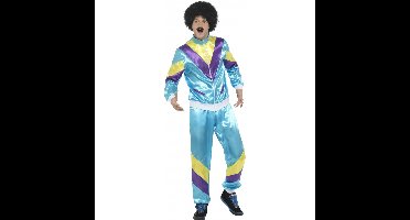 Jaren 80 trainingspak - polyester - verkleedkleding - voor heren
