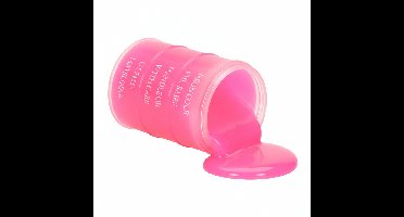Johntoy Speelslijm - roze - 1x 150 ml - speelgoed slijm - 5,5x8 cm