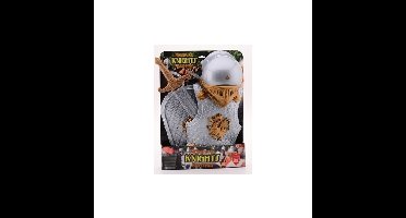 JohnToys Ridderset - 4-delig - schild - zwaard - helm - kinderen