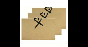 Kangaro tekeningenmap opbergmap - 3x - A3 - 500 grams - karton