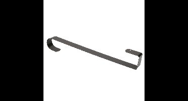 Kerstkrans deurhaak - 38 cm - metaal - haak - Deurkrans hanger