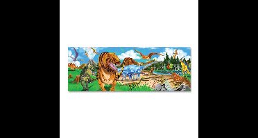 Mega puzzel dinosaurus - 48 stukjes - 127 x 46 cm - kinderpuzzel - dino