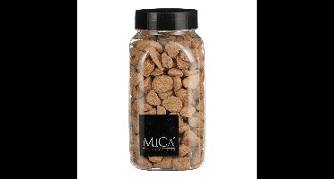 Mica Decorations decoratie stenen - 650ml - terra