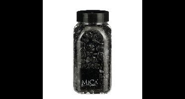 Mica Decorations decoratie stenen - 650ml - zwart