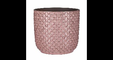 Mica Decorations Plantenpot - keramiek - roze - D17 x H16 cm