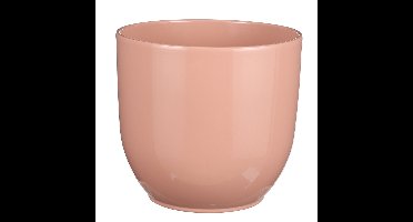 Mica Decorations Plantenpot - Lichtroze - keramiek - glans - 22x20cm