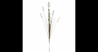 Mica Decorations - Rietgras kunstplant losse steel - groen - 84cm