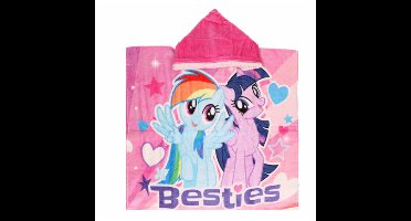 My little Pony badcape met roze capuchon