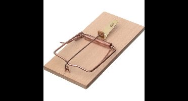 Nature Rattenval - 1x stuks - 17 cm - rattenklemmen