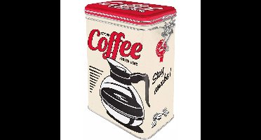 Nostalgic Art Koffie bewaarblik - Metalen - luchtdicht - 1300 ml