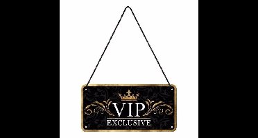 Nostalgic Art wandbord/muurplaatje - metaal - VIP exclusive