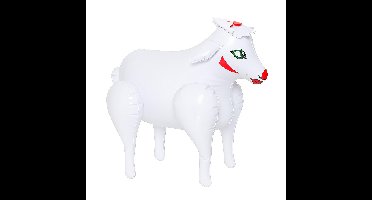 Opblaasbaar klein schaapje/lammetje - 40 x 40 cm - dieren