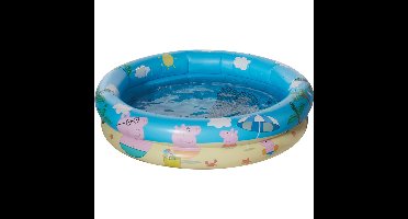 Opblaasbadje rond Peppa Big/Pig voor kinderen 78 x 18 cm