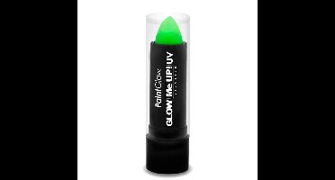 Paintglow Lippenstift/lipstick - neon groen - UV/blacklight - 4,5 gram