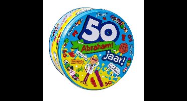 Paperdreams snoeptrommel Abraham 50 jaar - 50e verjaardag