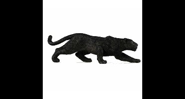 Papo Speelfiguur Panter - 14,5 cm - zwart - jachtluipaard speelgoed