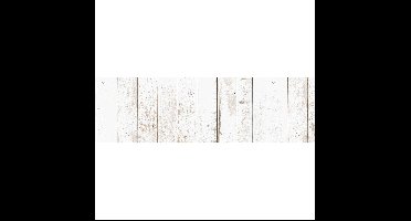 Patifix Decoratie plakfolie - 5x - 2 m - houtnerf - wit - zelfklevend