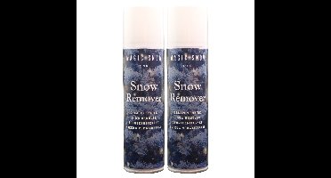Peha sneeuw remover/verwijderaar - 2x - spray - 125 ml