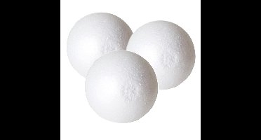 Piepschuim hobby vormen DIY ballen - 3x - styropor bollen - 11,5 cm