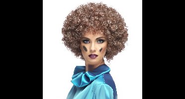 Pietenpruik - beige - krullend haar - sint en piet - sinterklaas