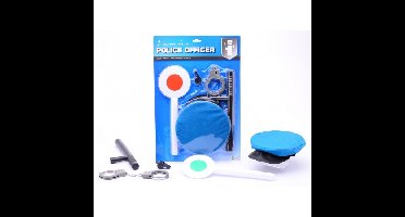 Politie verkleed accessoires set - 5 delig - speelgoed
