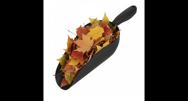 Pro Garden Dakgootschep - kunststof - donker grijs - handschep - 33 cm