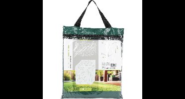 Pro Garden Stapelstoelhoes - groen - polyester - 68 x 68 x 105 cm