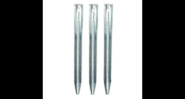 Pro Plus Grondpennen/tentharingen - 20x - metaal - 22 cm