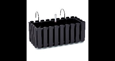 Prosperplast Plantenbak - kunststof - 38 cm - antraciet