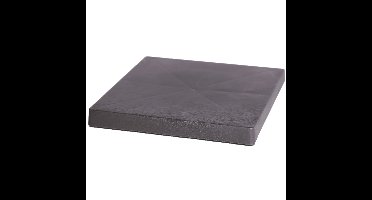 Prosperplast Plantenonderzetter - vierkant - 40 cm - antraciet