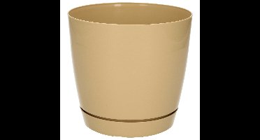Prosperplast plantenpot - kunststof - beige - D16 x H14 cm