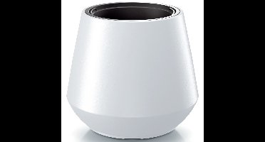 Prosperplast Plantenpot Sevilla - kunststof - wit - D44 cm