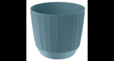 Prosperplast Plantenpot - stripe - ijsblauw - D15xH13 cm