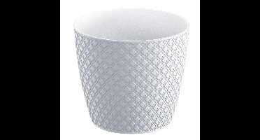 Prosperplast Plantenpot - wit - D16xH14 cm - kunststof