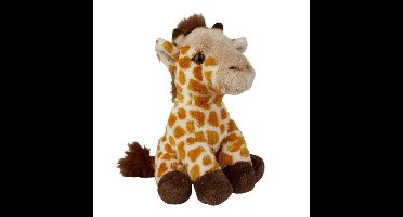 Ravensden Pluche - gevlekte giraffe knuffel 15 cm - Giraffen knuffels