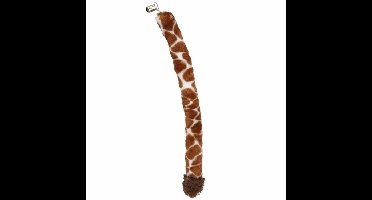 Ravensden Pluche giraffe staart - 50 cm - met clip - Carnaval