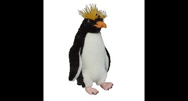 Ravensden Pluche knuffel dier - Pinguin/rotspinguin - 32 cm