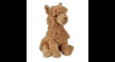 Ravensden Pluche knuffel dieren Alpaca 15 cm - knuffeldier Alpacas