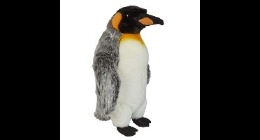 Ravensden Pluche knuffel - koningspinguin - 32 cm - knuffeldieren
