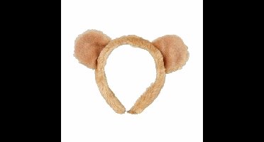 Ravensden Pluche leeuwen hoofdband - met oortjes - 15 cm - verkleden