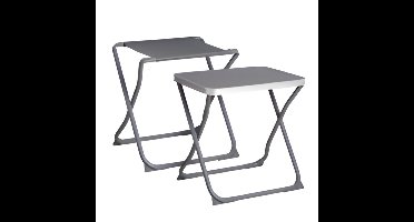 Redcliffs Campingkrukje - opvouwbaar - metaal - 47 x 37 x 47 cm